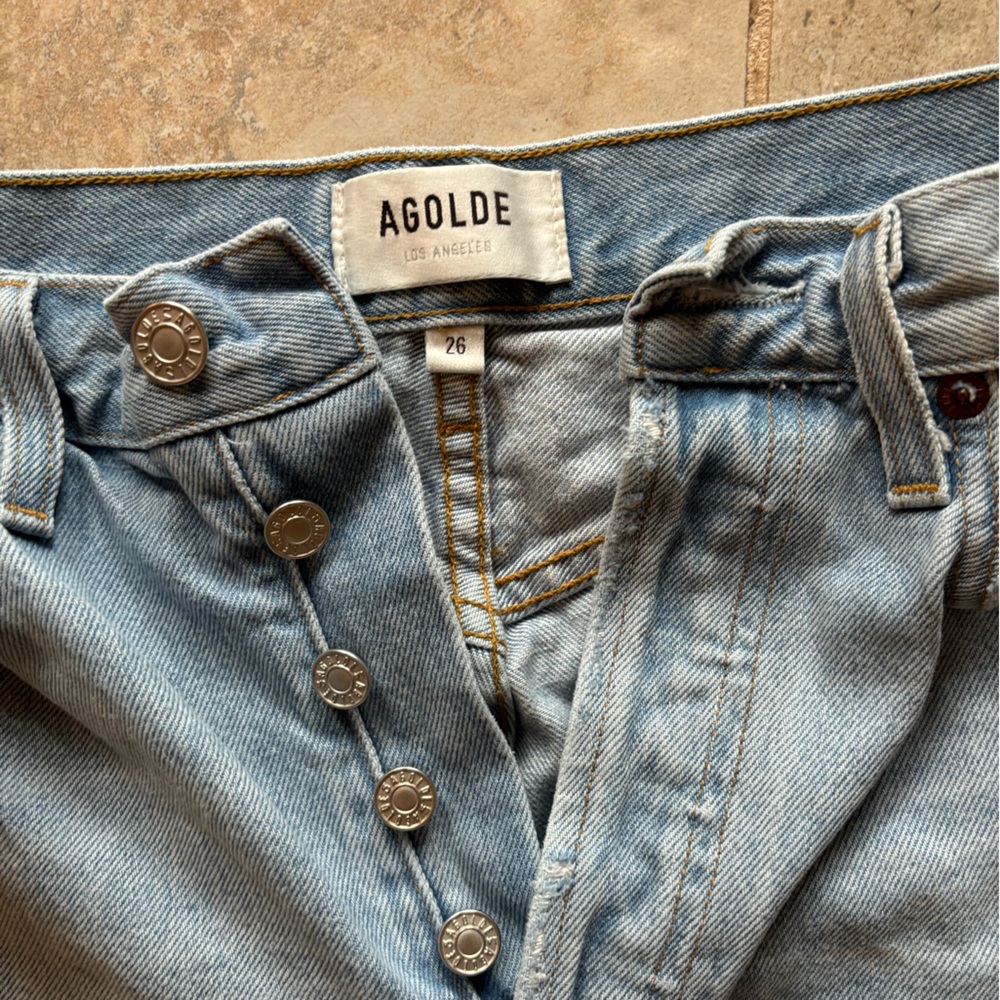 Size 26 Agolde Ripped Jeans